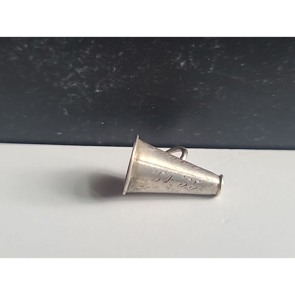 Sterling Megaphone Vintage Charm
